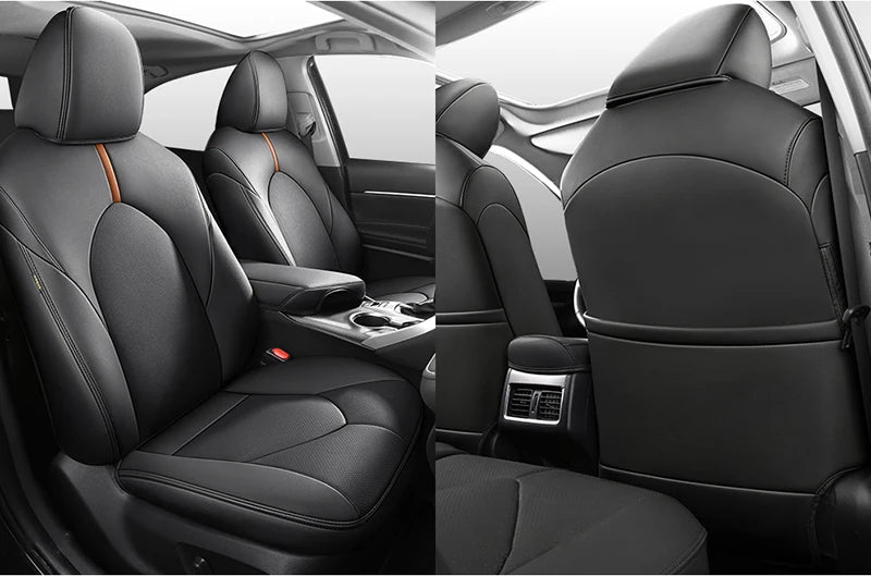 Custom Fit Leather Car Seat Covers for Toyota Camry