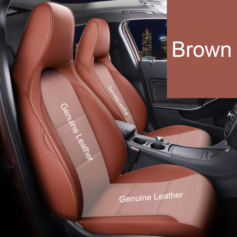 Custom Fit Leather Car Seat Covers for Mercedes-Benz CLA 220