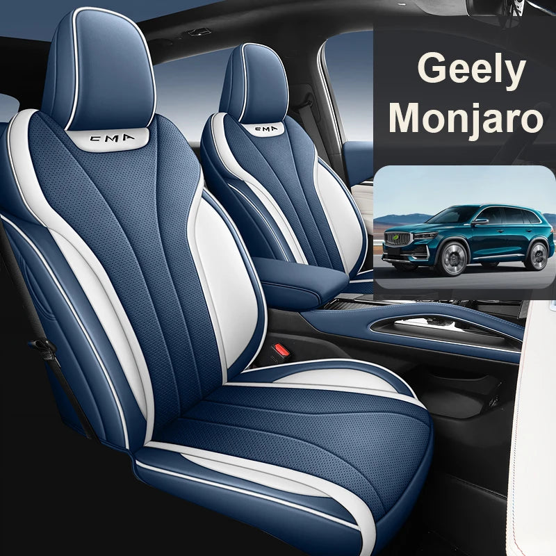 Custom Fit Leather Car Seat Covers for Geely Monjaro
