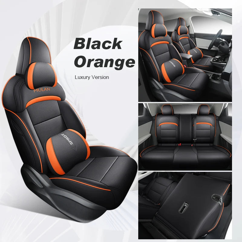 Custom Fit Car Seat Covers for MG4 / MG4 EV Mulan