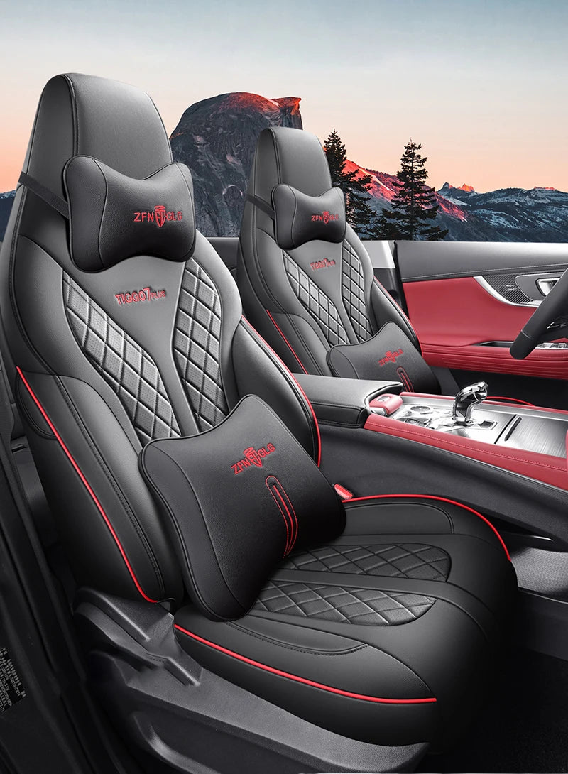 Custom Fit Leather Car Seat Covers for Chery Tiggo 7 Pro (2023–2024)
