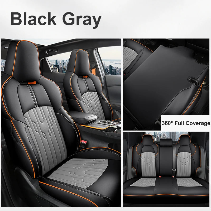 Custom Fit Leather Seat Covers for 2020 Changan UNI-T Full Set