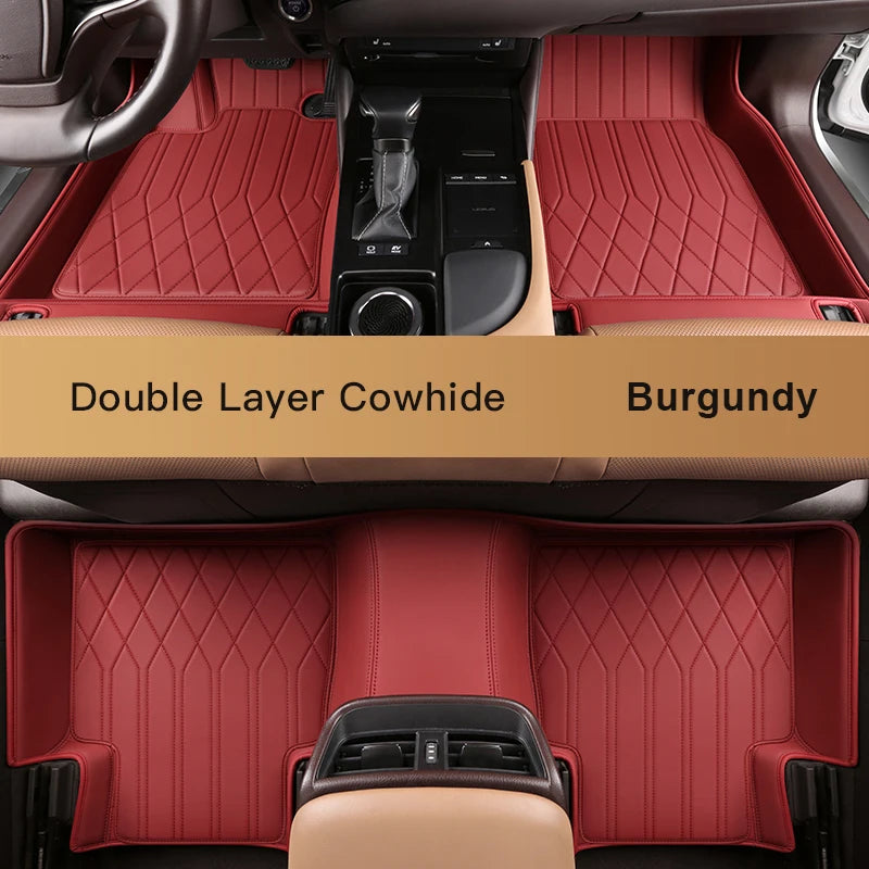 Custom Fit Leather Floor Mats for Chevrolet Camaro