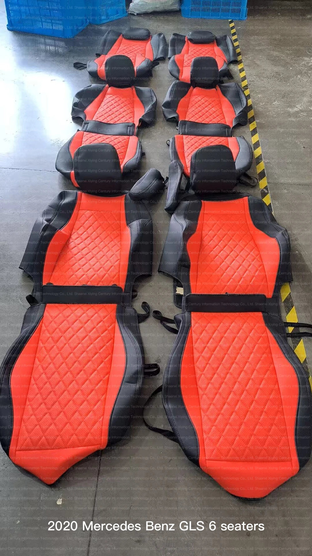 Custom Fit Leather Car Seat Covers for Mercedes-Benz C-Class W204