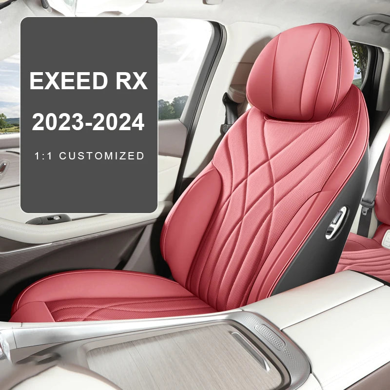 Custom Fit Leather Car Seat Covers for Exeed RX (2023–2024)