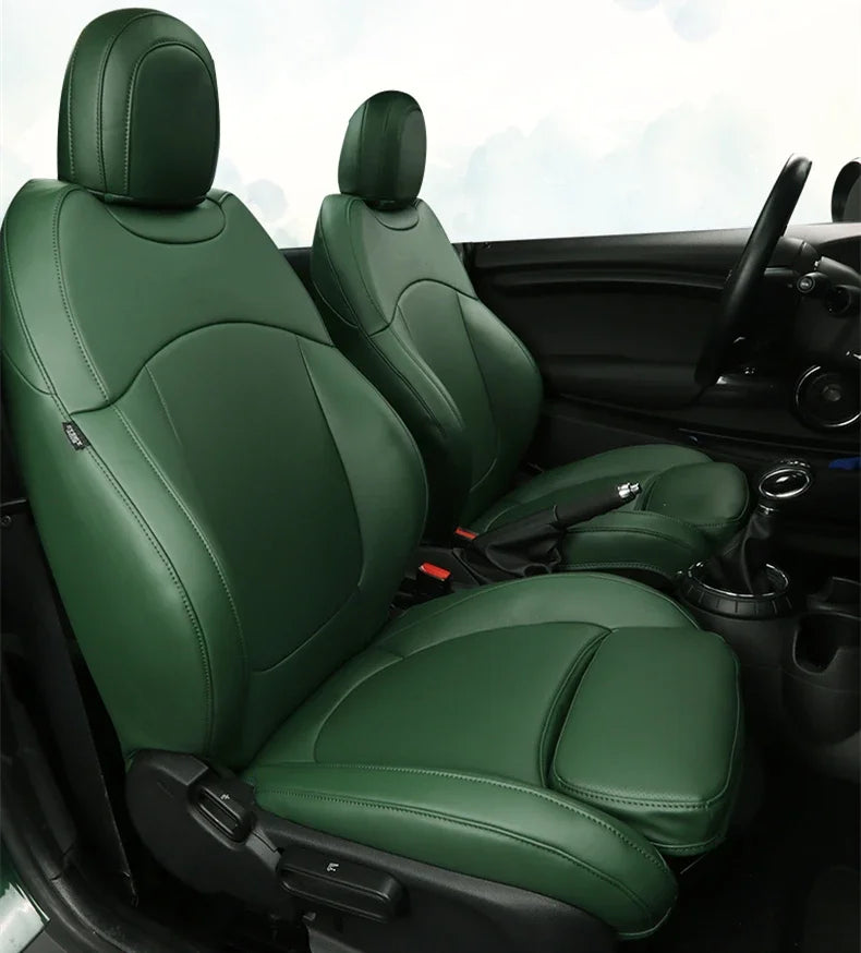 Custom Fit Leather Car Seat Covers for BMW Mini Cooper