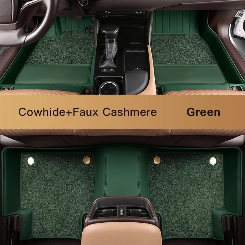 Custom Fit Leather Floor Mats for Chevrolet Camaro
