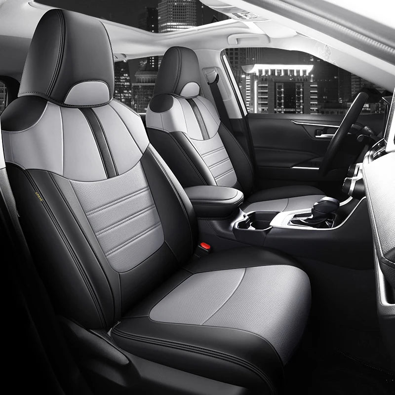 Custom Fit Leather Car Seat Covers for Toyota RAV4 (2020–2025)