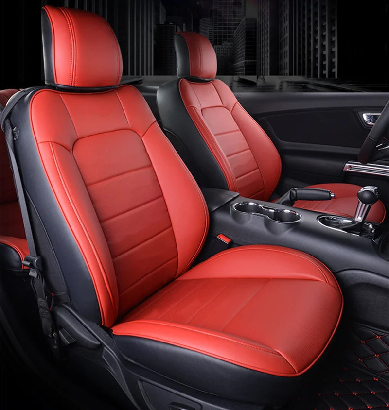 Custom Fit Leather Seat Covers for Chevrolet Camaro