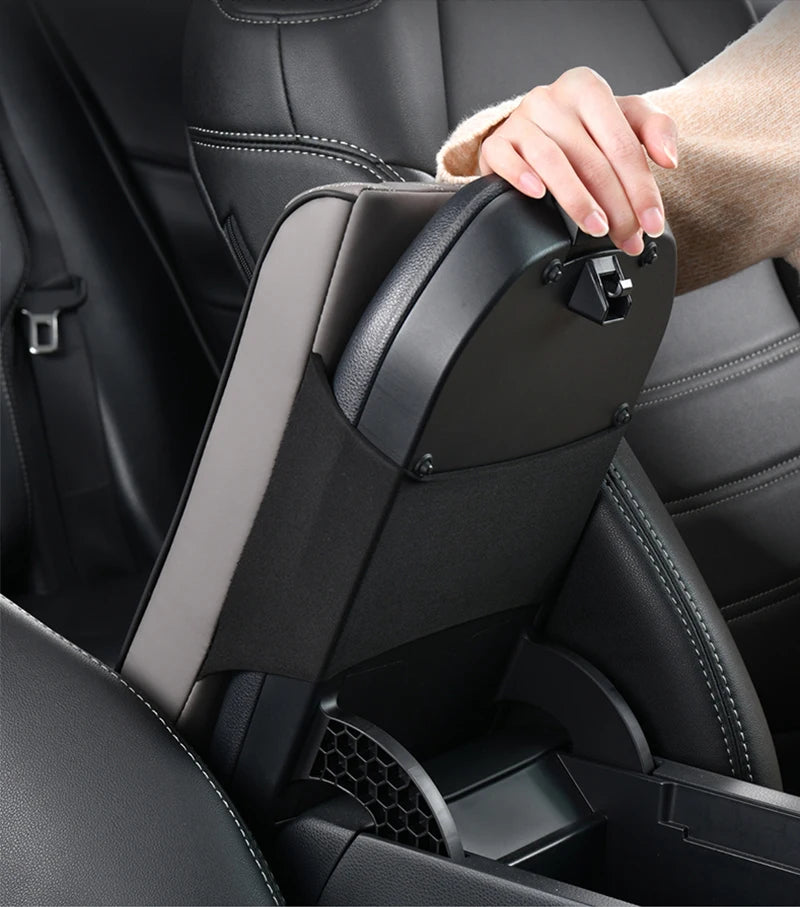 Universal Car Armrest Box Cushion (Memory Foam – Height Increase)