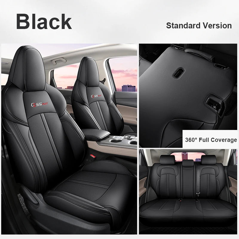 Custom Fit Leather Car Seat Covers for Changan CS55 Plus