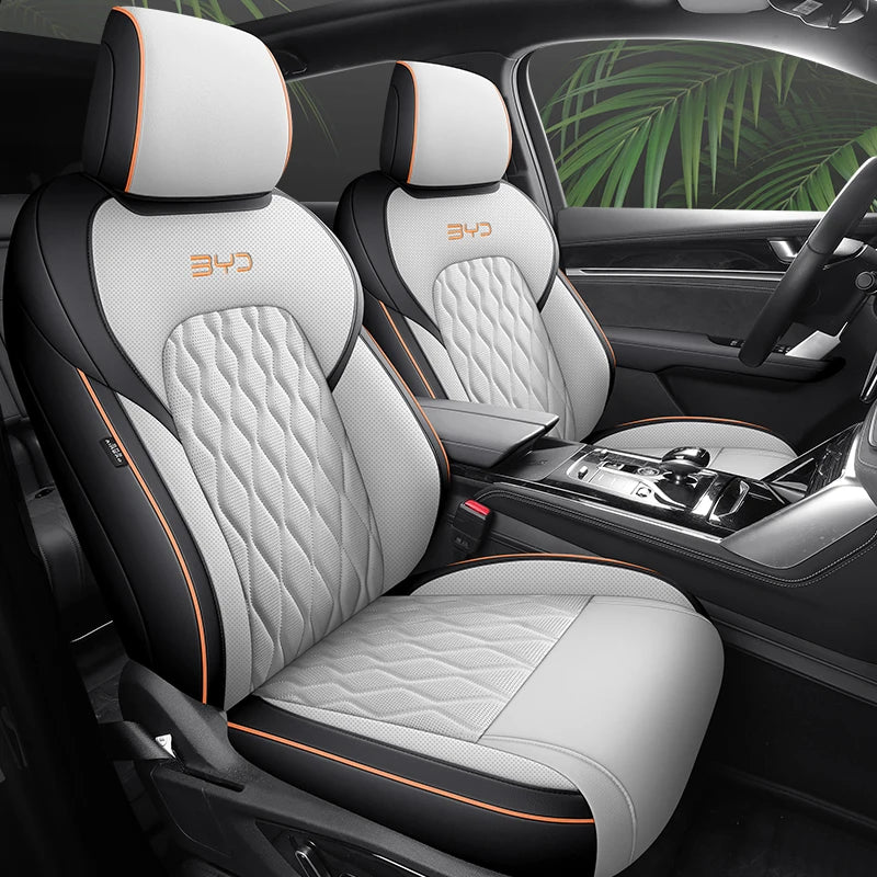 Custom Fit Leather Car Seat Covers for BYD Tang EV DM-i DM-P