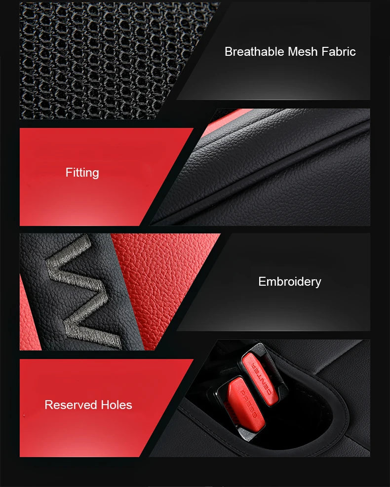 Custom Fit Leather Car Seat Covers for Haval Jolion 5-Seater