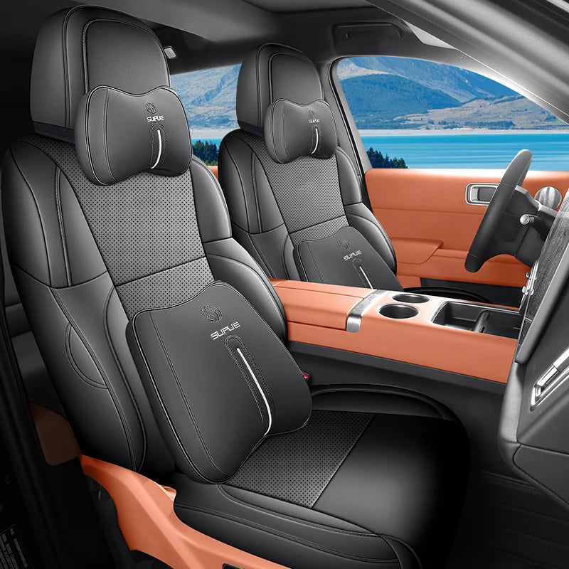 Custom Fit Leather Car Seat Covers for Li Auto L9