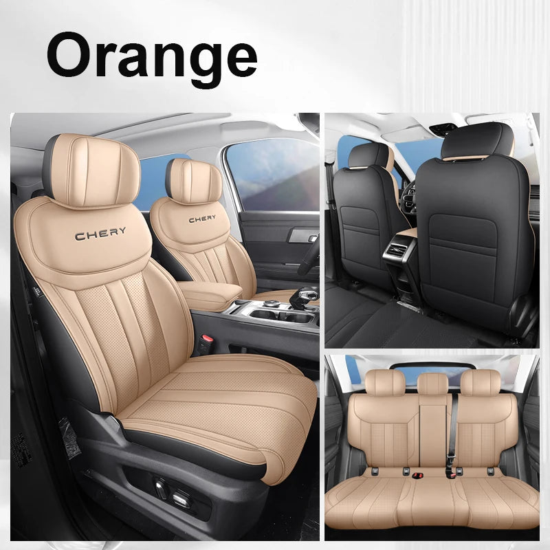 Custom Fit Leather Car Seat Covers for Chery Explore 06