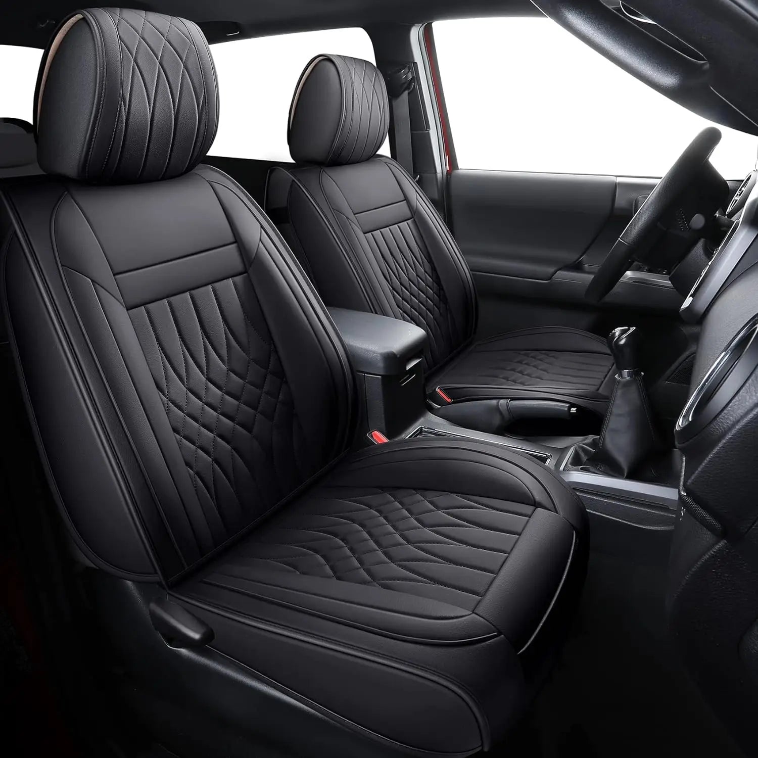Custom Fit Leather Car Seat Covers for Toyota Tacoma (2005–2023)