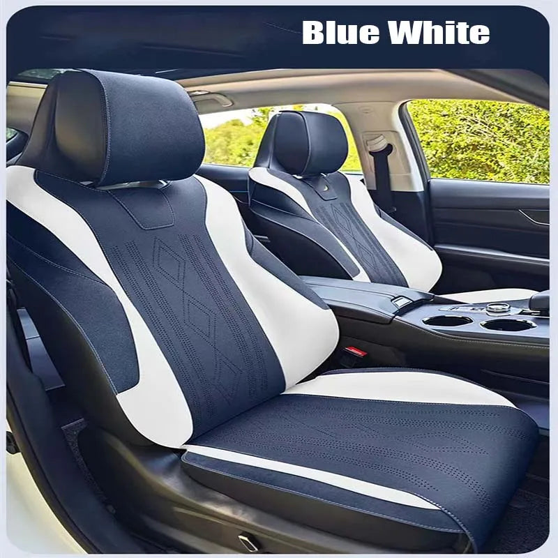 Custom Half-Cover Suede Saddle Seat Cushion Pads for Changan UNI-K (2020-2023)