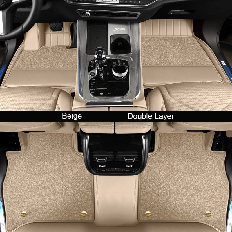 Custom Fit Leather Floor Mats for BMW & Mini