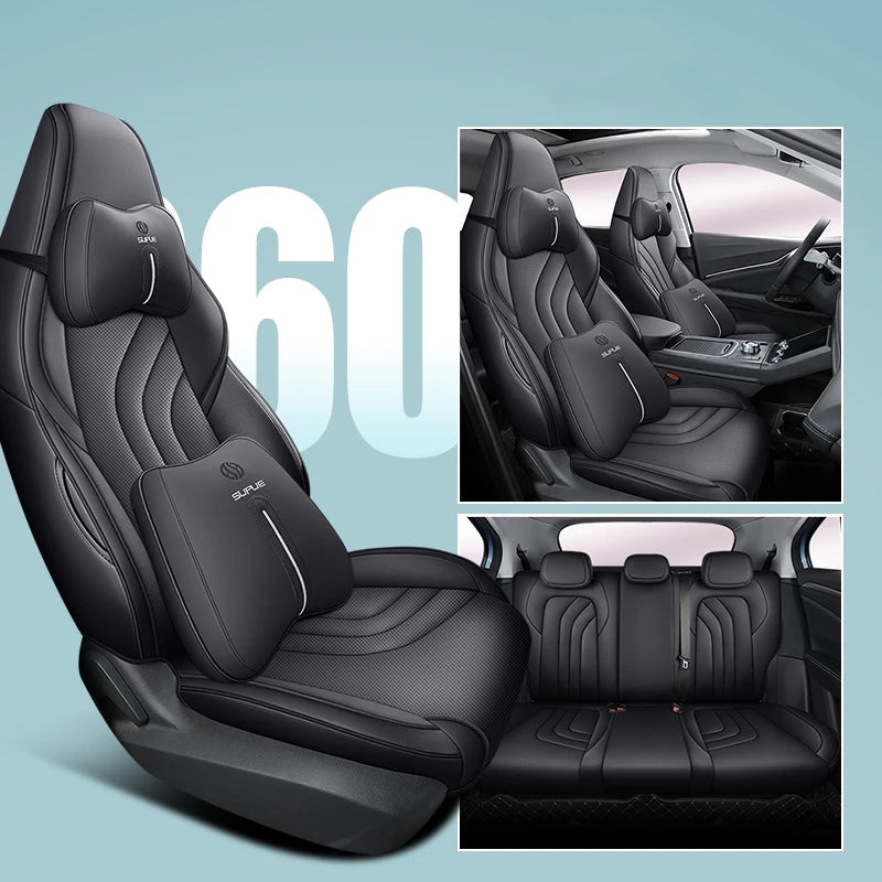 Custom Fit Leather Car Seat Covers for Neta U Pro (2020–2023)