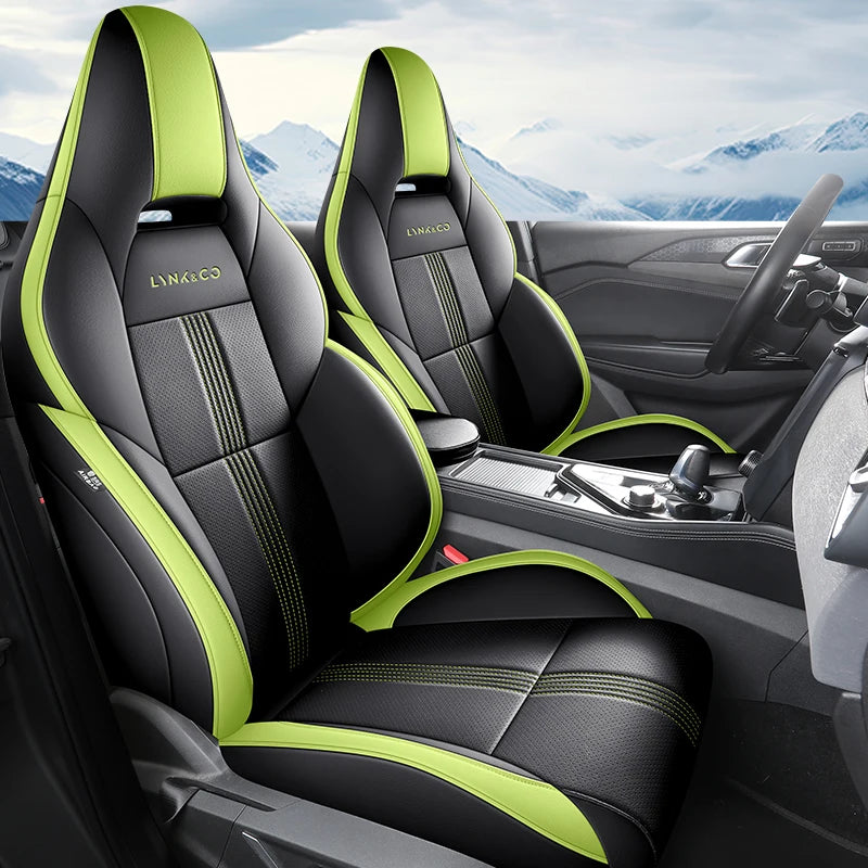 Custom Fit Leather Car Seat Covers for Lynk & Co 01 EV (2021–2024)