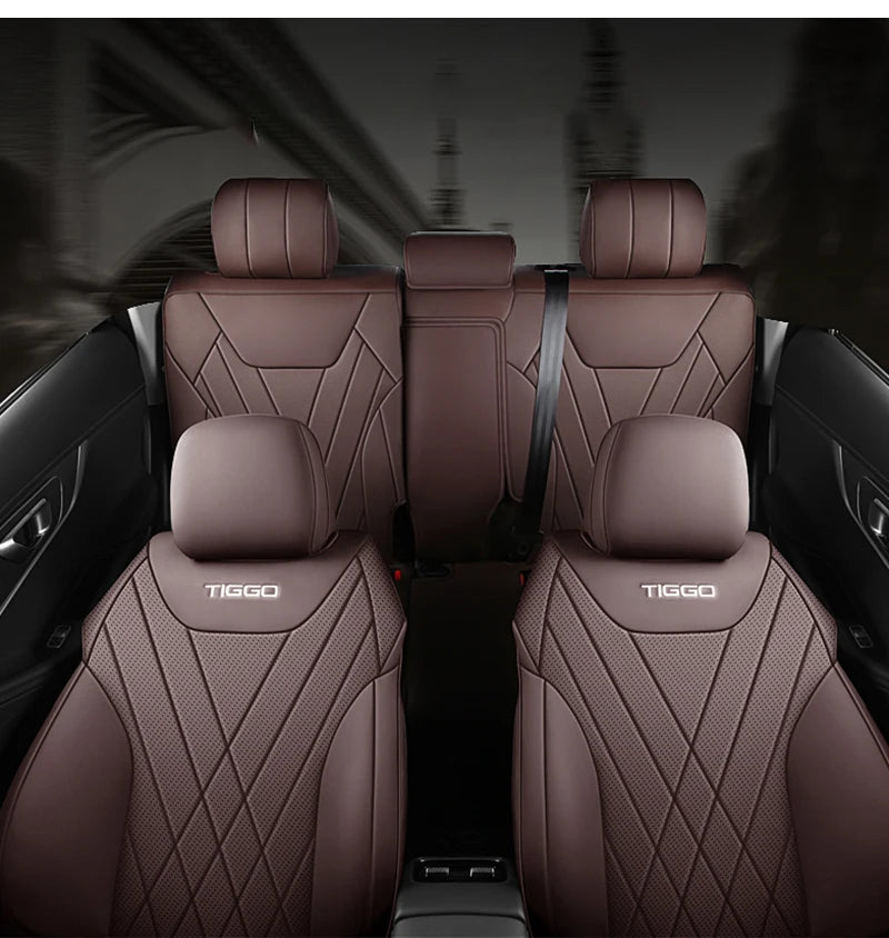 Custom Fit Leather Car Seat Covers for Chery Tiggo 8 Pro