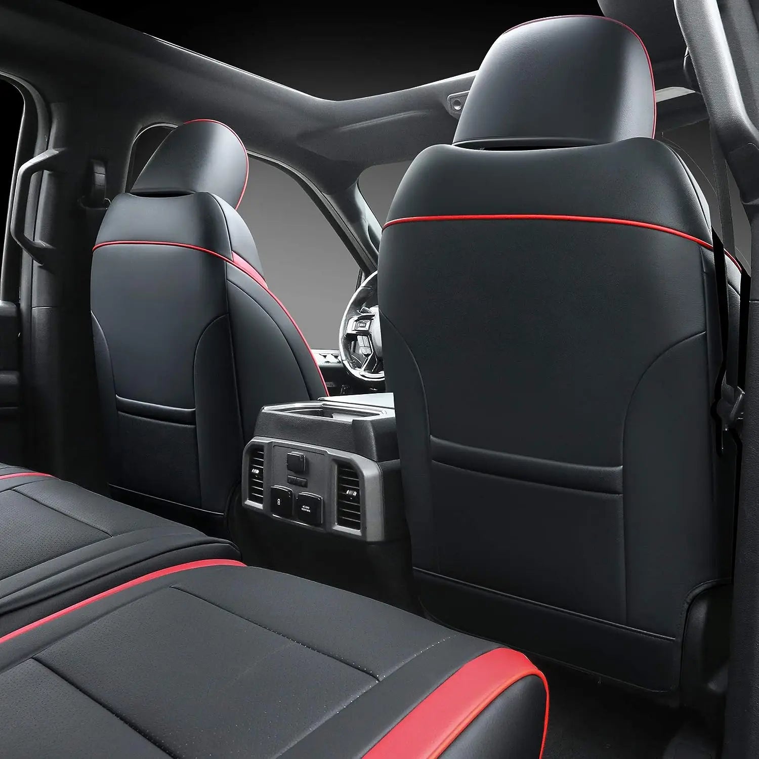 Custom Fit Leather Car Seat Covers for Ford F150 (2015–2023)