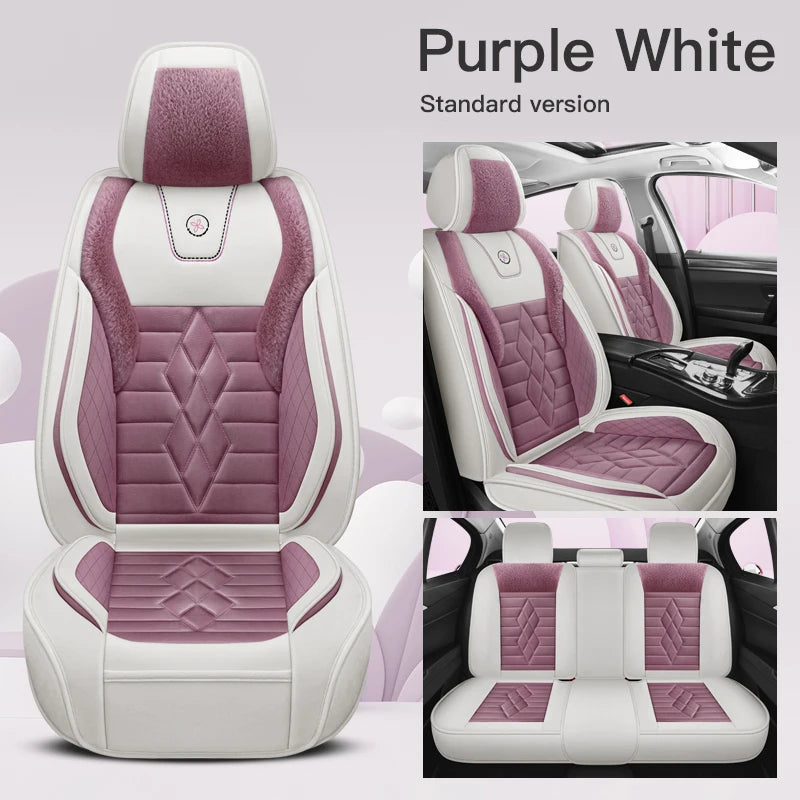 Durable Pink Seat Covers for Winter – SUV Sedan