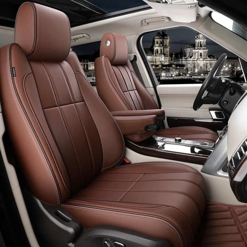 Custom Fit Leather Car Seat Covers for Range Rover Sport