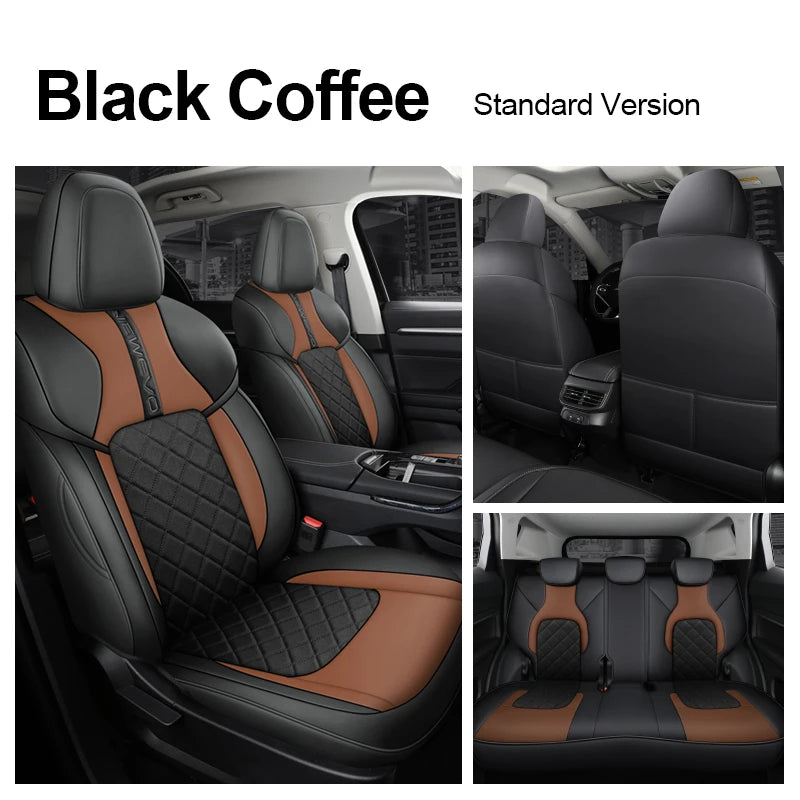 Custom Fit Leather Car Seat Covers for Haval Jolion 5-Seater