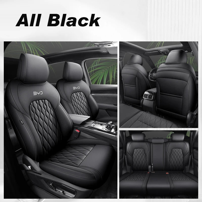 Custom Fit Leather Car Seat Covers for BYD Tang DM-i