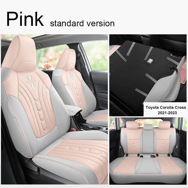 Custom Fit Leather Car Seat Covers for Toyota Corolla Cross