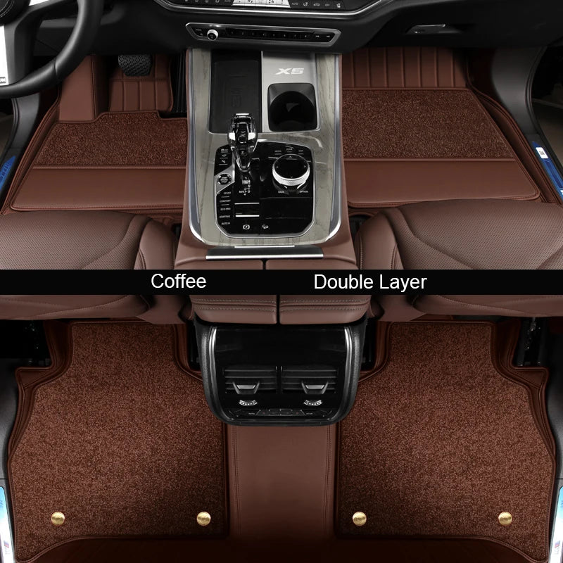 Custom Fit Leather Floor Mats for BMW & Mini