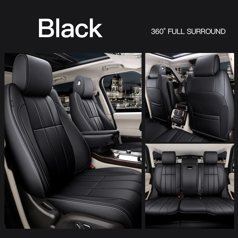 Custom Fit Leather Car Seat Covers for Range Rover Sport