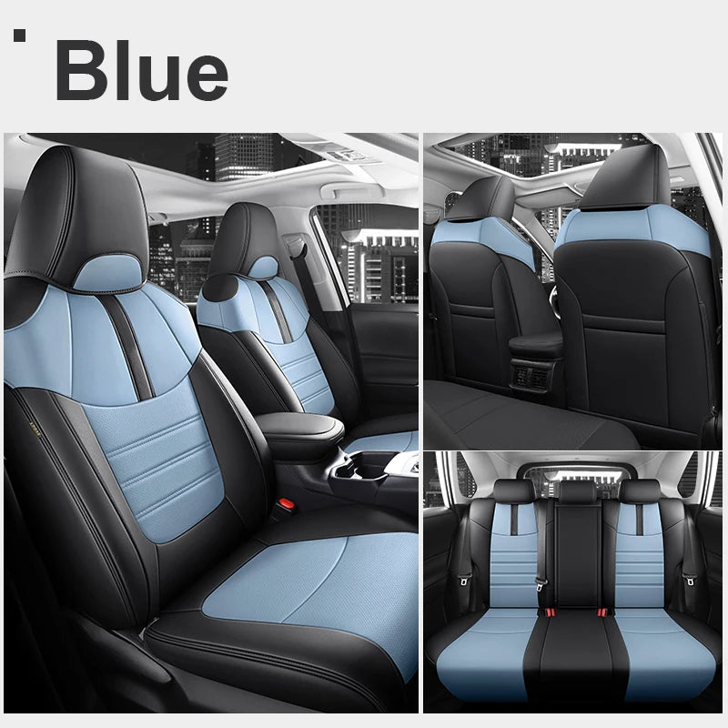 Custom Fit Leather Car Seat Covers for Toyota RAV4 (2020–2025)