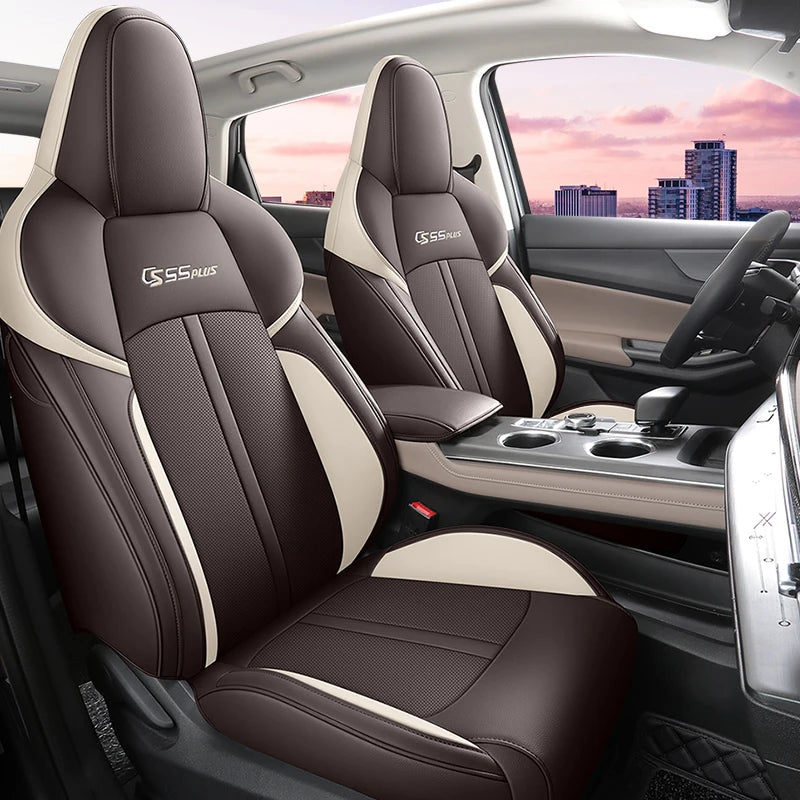 Custom Fit Leather Car Seat Covers for Changan CS55 Plus
