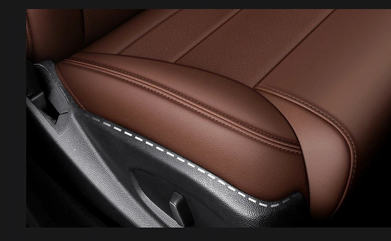 Custom Leather Car Seat Covers for Cadillac CTS (5 Seater)
