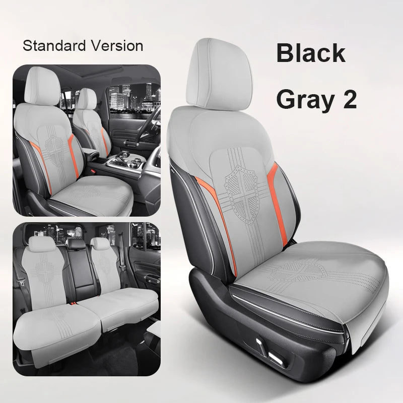 Custom Fit Half‑Cover Suede Car Seat Cushion Pads for Mercedes‑Benz GLC