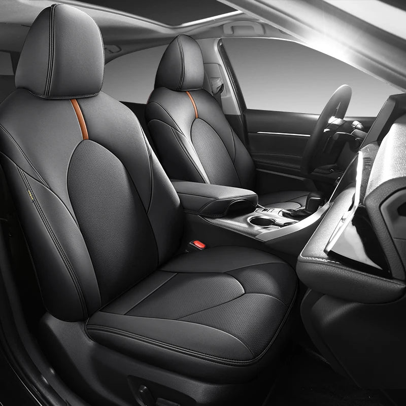 Custom Fit Leather Car Seat Covers for Toyota Camry
