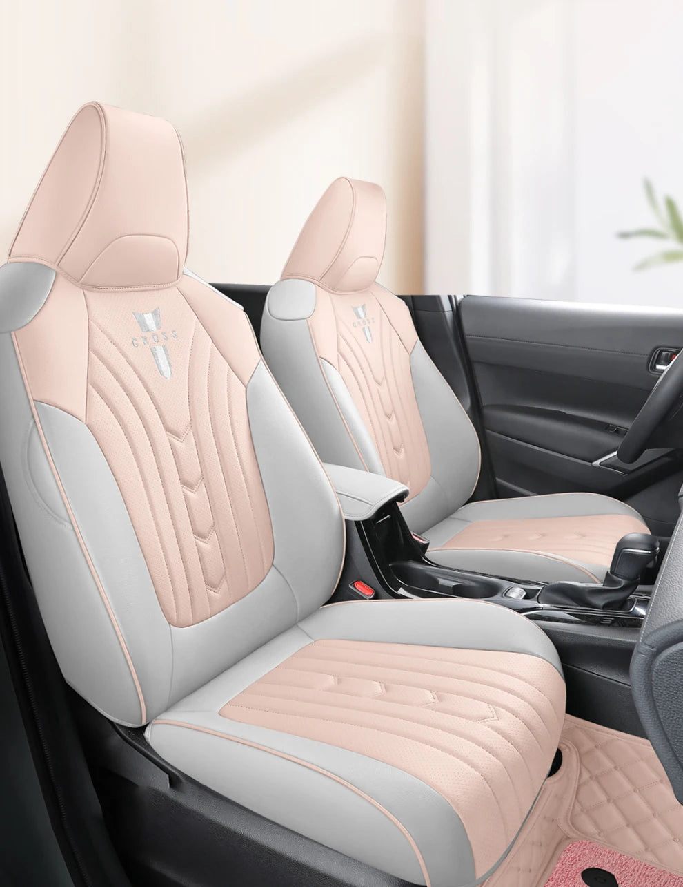 Custom Fit Leather Car Seat Covers for Toyota Corolla Cross