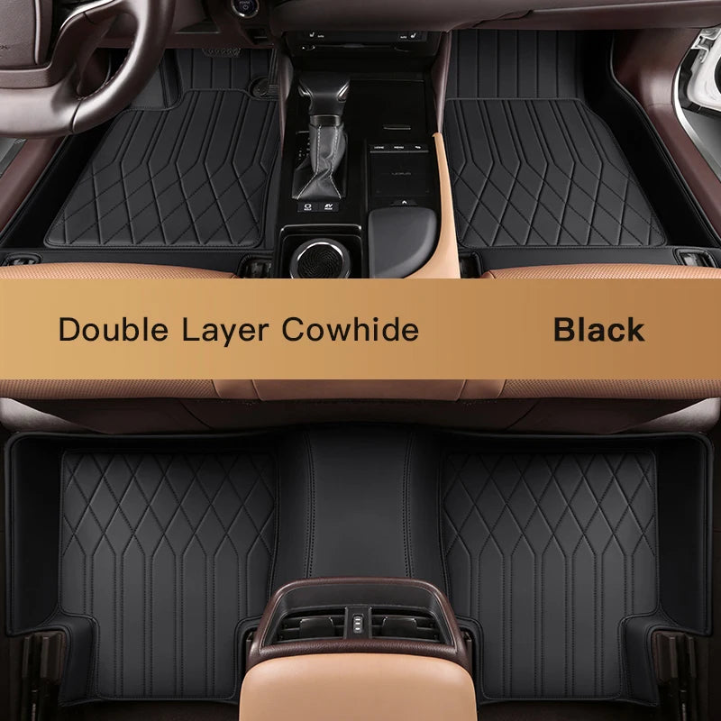 Custom Fit Leather Floor Mats for Chevrolet Camaro