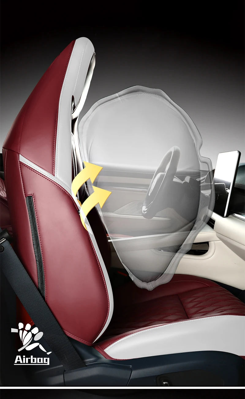 Custom Fit Leather Car Seat Covers for Zeekr 001