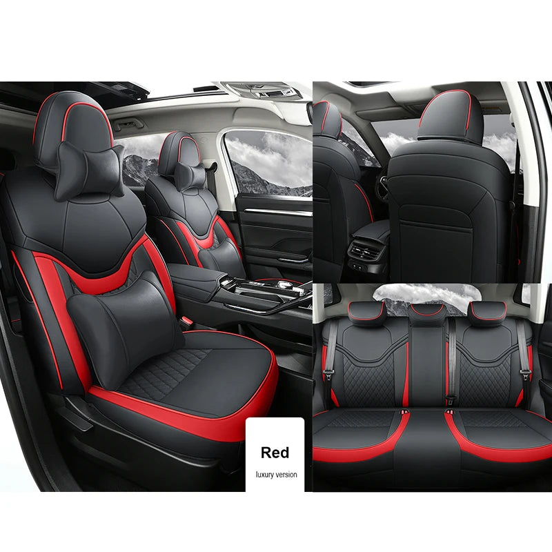 Custom Fit Leather Car Seat Covers Full Set for Haval Jolion