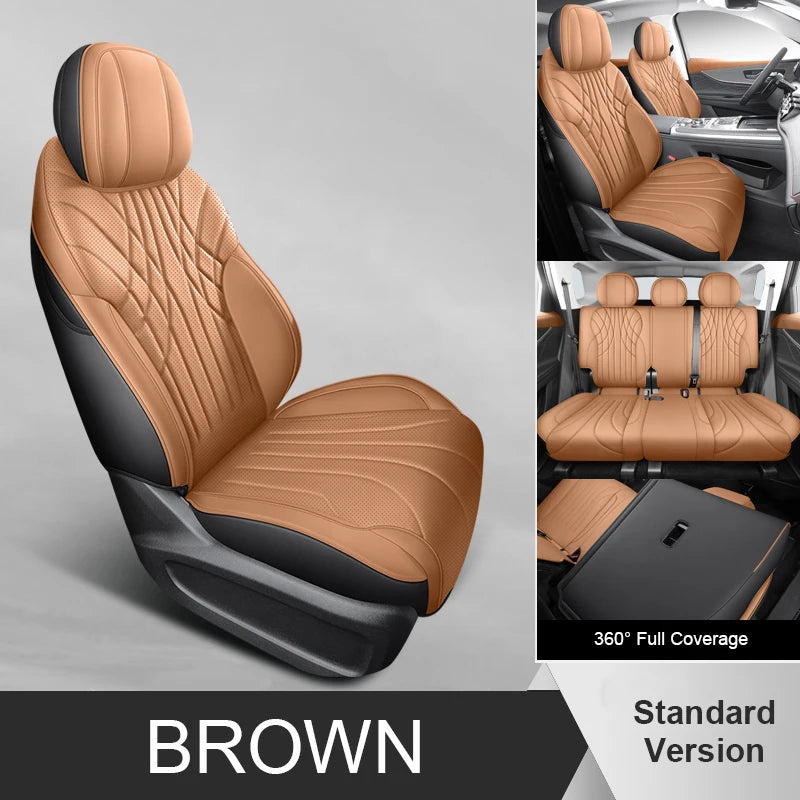 Custom Fit Leather Car Seat Covers for Chery Tiggo 9