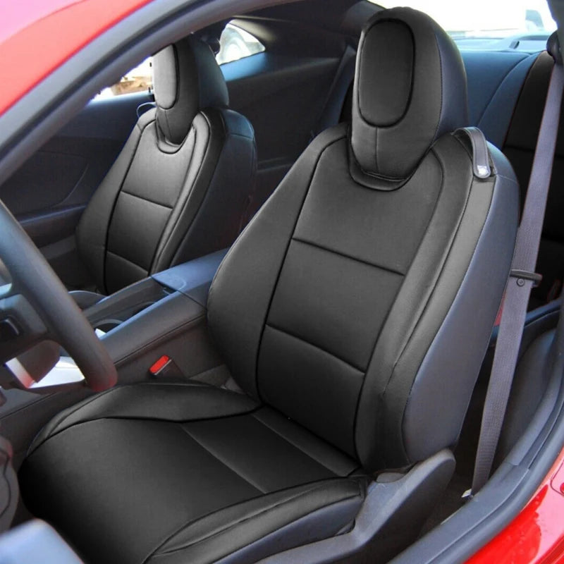 Custom Fit Leather Seat Covers for Chevrolet Camaro
