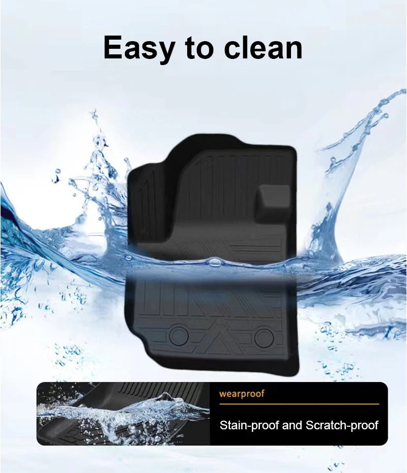 Custom Fit 3D XPE Floor Mats for BYD Song PLUS DM-i / Sealion