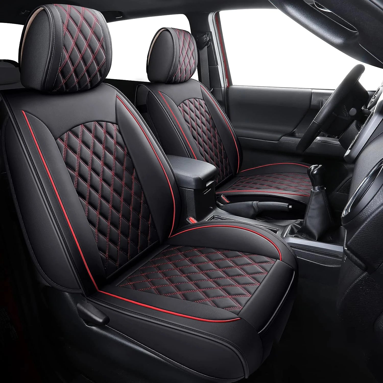 Custom Fit Leather Car Seat Covers for Nissan Frontier (2007–2022)