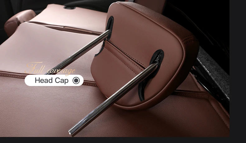 Custom Leather Car Seat Covers for Cadillac CTS (5 Seater)