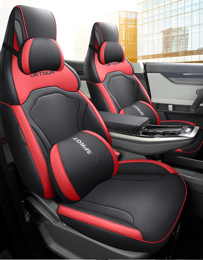 Custom Fit Leather Car Seat Covers for Jetour Dashing