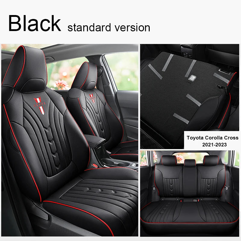 Custom Fit Leather Car Seat Covers for Toyota Corolla Cross