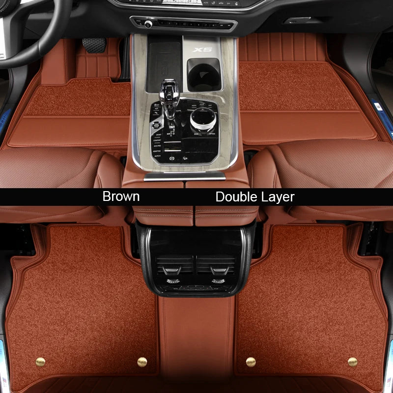 Custom Fit Leather Floor Mats for BMW & Mini